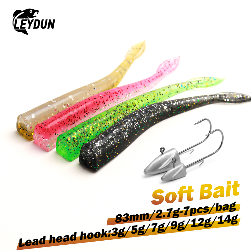 Fishing Lure Swimbait - Leydun br isca macia iscas de