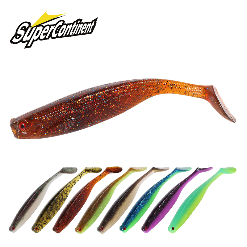 Fishing Lure Soft Plastic - 2022 supercontinente shadtteez 5cm/7cm/10cm pique zander
