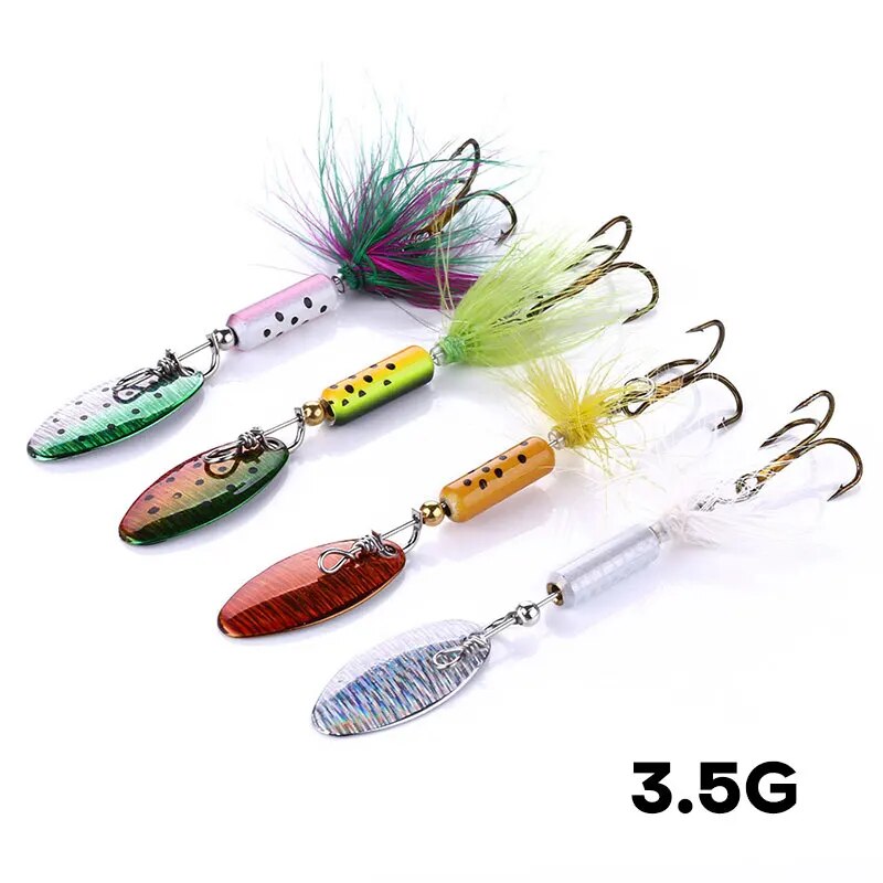 Fishing Lure Spoon - Metal vib iscas 1 pçs 3.5g