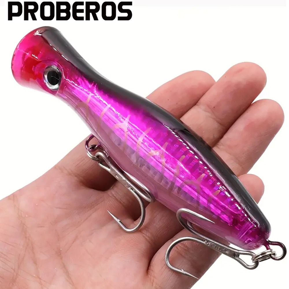 Fishing Lure Popper - Isca Artificial Rígida PROBEROS 1pc 13cm