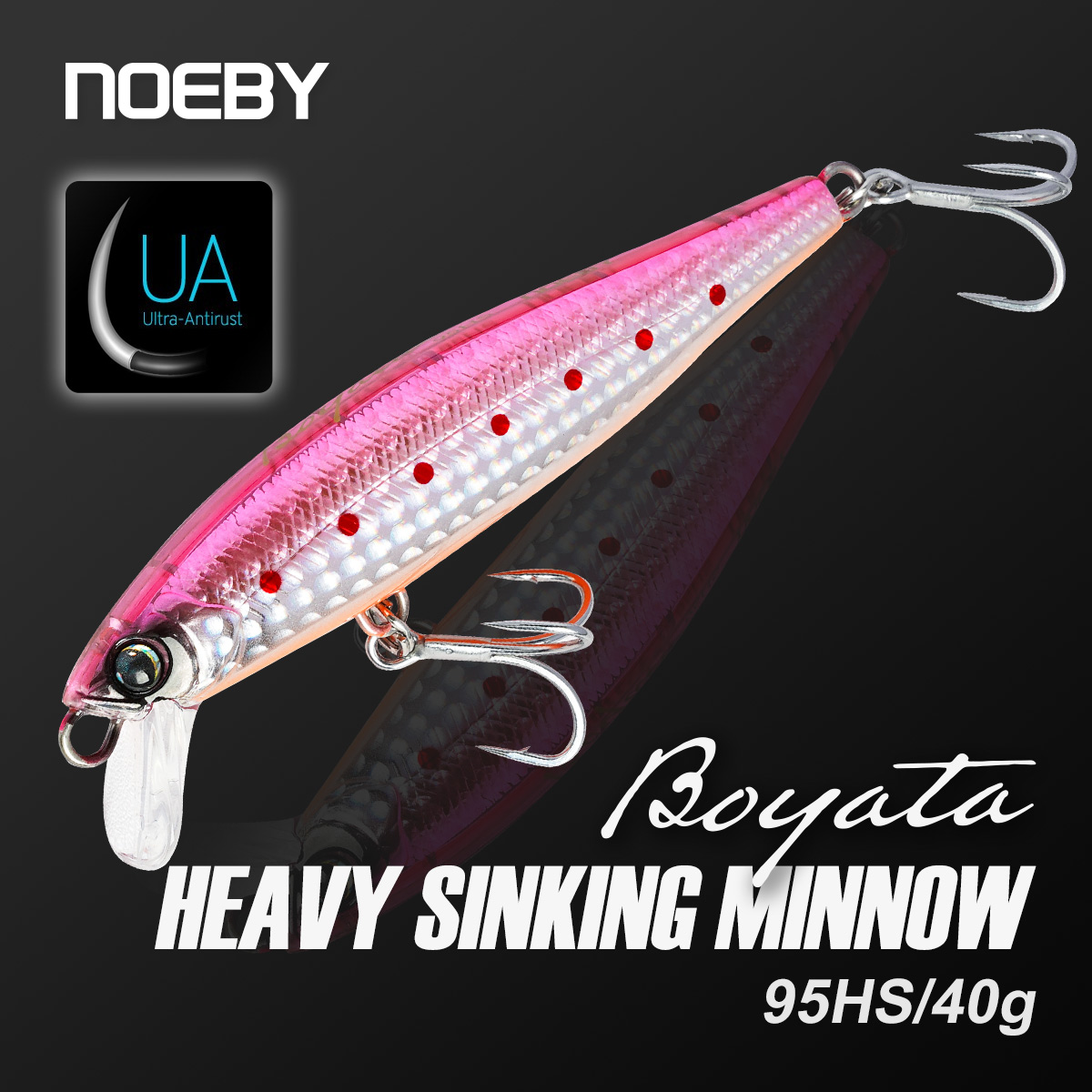 Fishing Lure Buzzbait - NOEBY Isca Artificial Minnow de 95mm