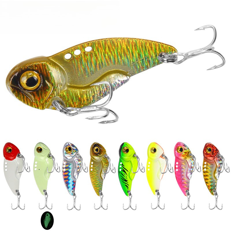 Fishing Lure Blade Bait - Isca Artificial Metálica Vib Blade 3D