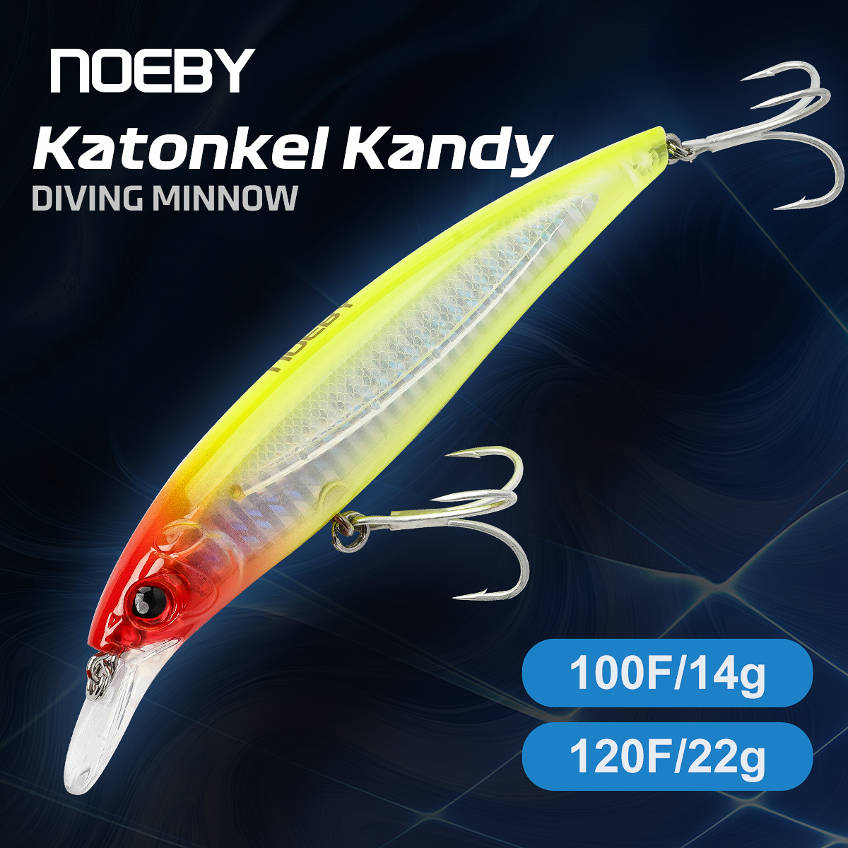 Fishing Lure Topwater - Isca de Pesca NOEBY Minnow 100mm