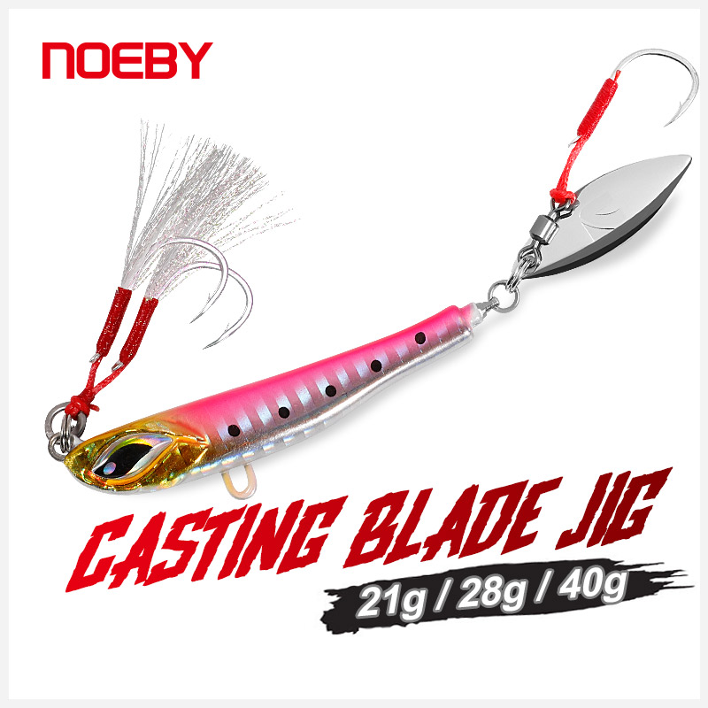 Fishing Lure Blade Bait - Noeby lâmina gabarito isca 21g 28g