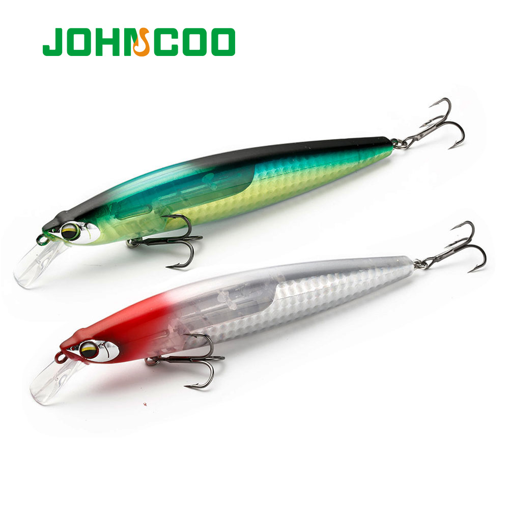 Fishing Lure Blade Bait - JOHNCOO-Hard Floating Minnow Fishing Lure, Fundição