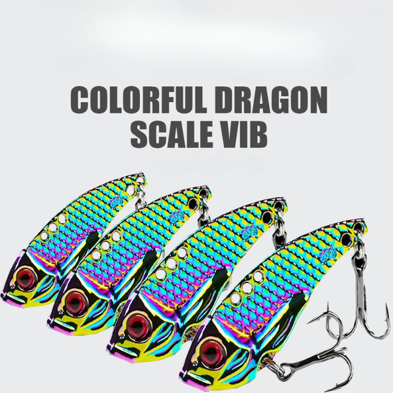 Fishing Lure Blade Bait - Iscas de Metal Dragon Tooth VIB,