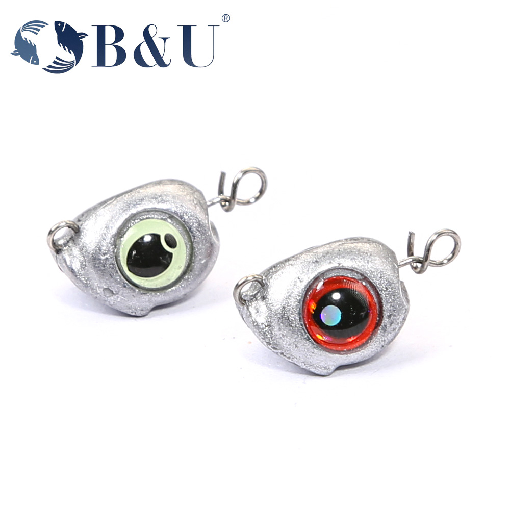 Fishing Lure Jig - B&U Swing Jig Head Cheburashka Sinker:
