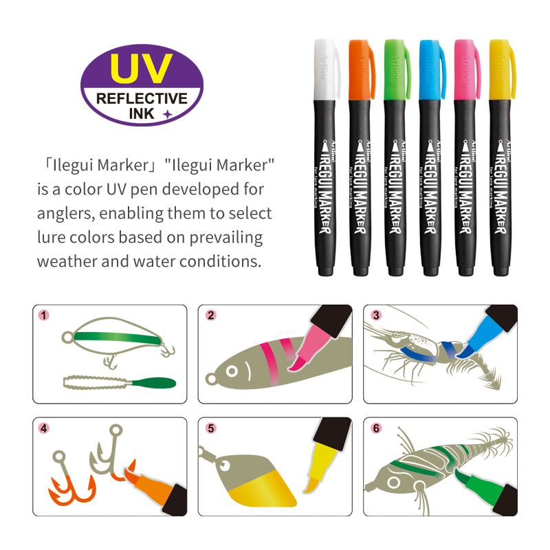 Nova Caneta de Tinta Fluoresce - Fishing Lure Kit avaliação e preço
