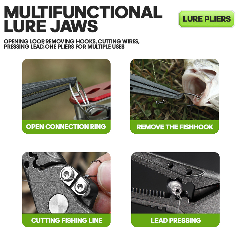 Alicate de Pesca TAIYU 5 Cores - Fishing Lure Accessories avaliação e preço