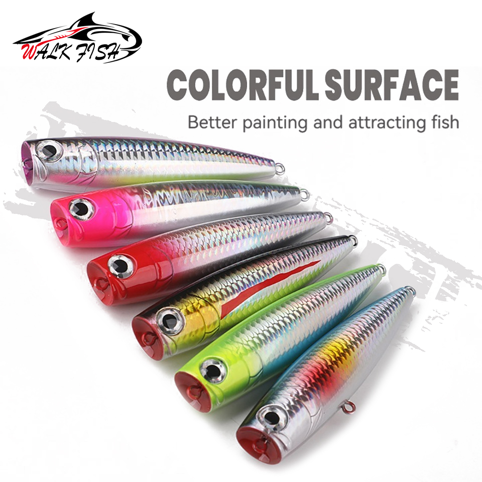 WALK FISH 1 Peça 110mm 25g Isc - Fishing Lure Popper avaliação e preço