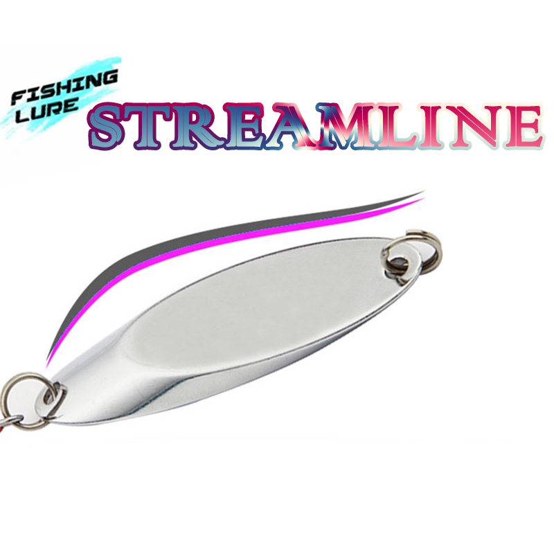 1pc 2.5g-35g colher de metal i - Fishing Lure Spinnerbait avaliação e preço