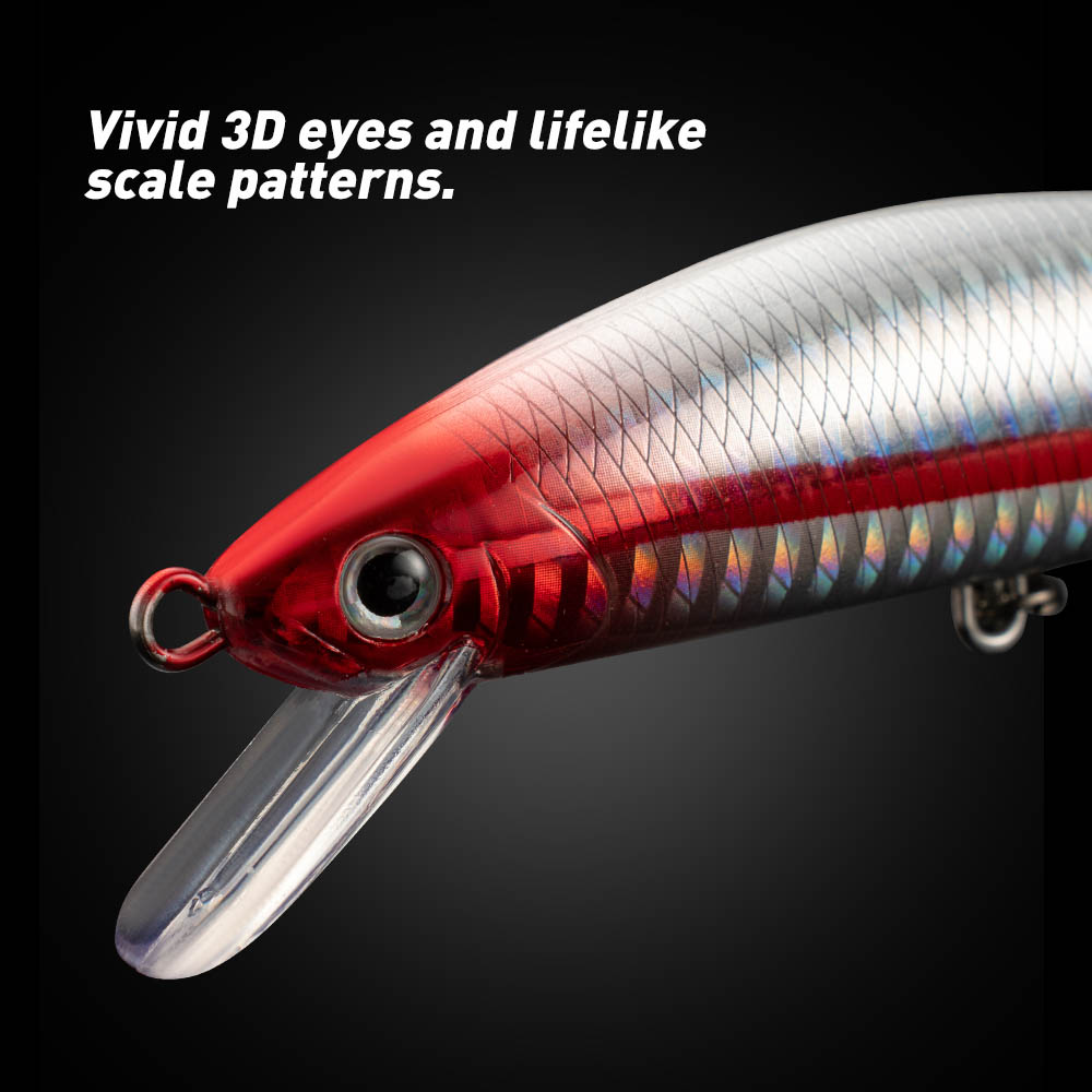 Isca de pesca afundando minnow - Fishing Lure Jerkbait avaliação e preço