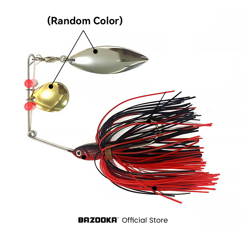 Bazooka 15g 18g spinnerbait is - Fishing Lure Spoon avaliação e preço