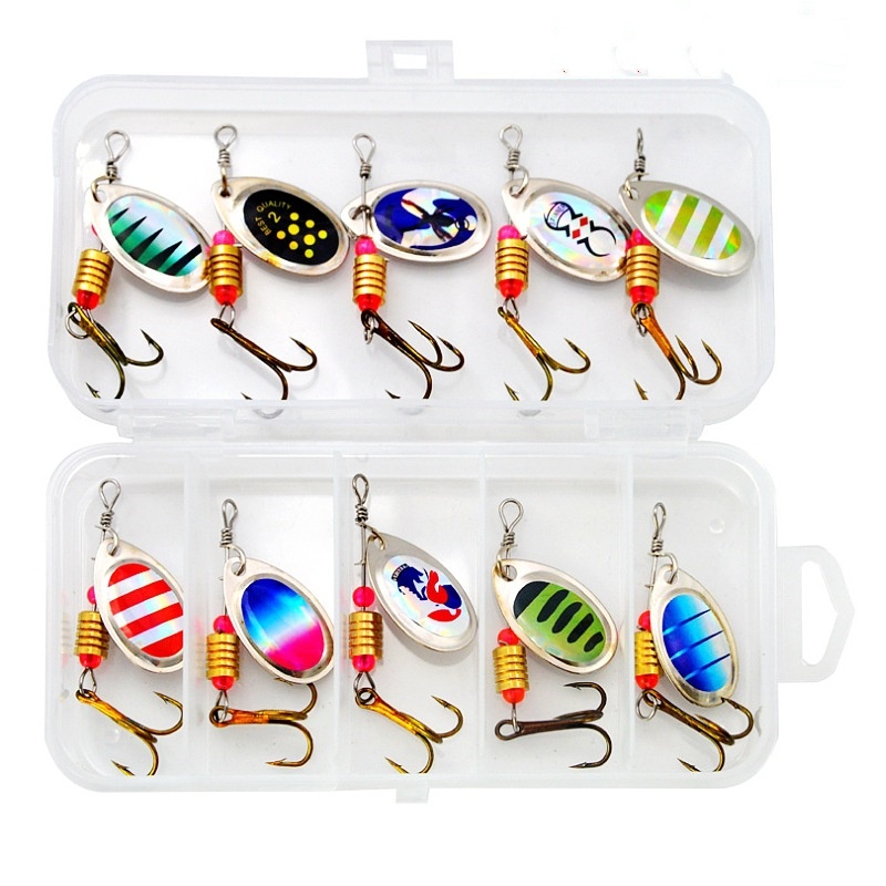 Isca de pesca giratória colher - Fishing Lure Spinner avaliação e preço