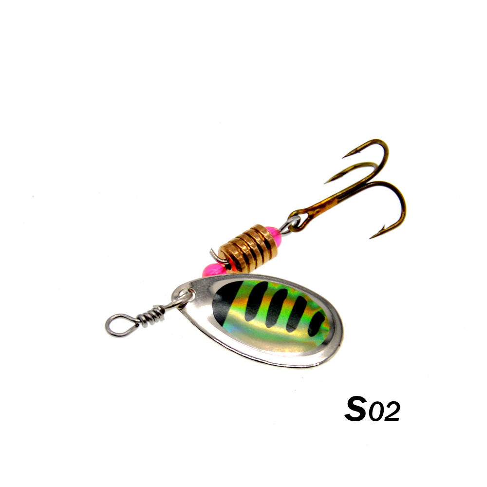 Isca de pesca giratória colher - Fishing Lure Spinner avaliação e preço