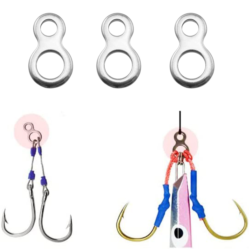 10-50Pcs Aço Inoxidável Pesca  - Fishing Lure Jig avaliação e preço