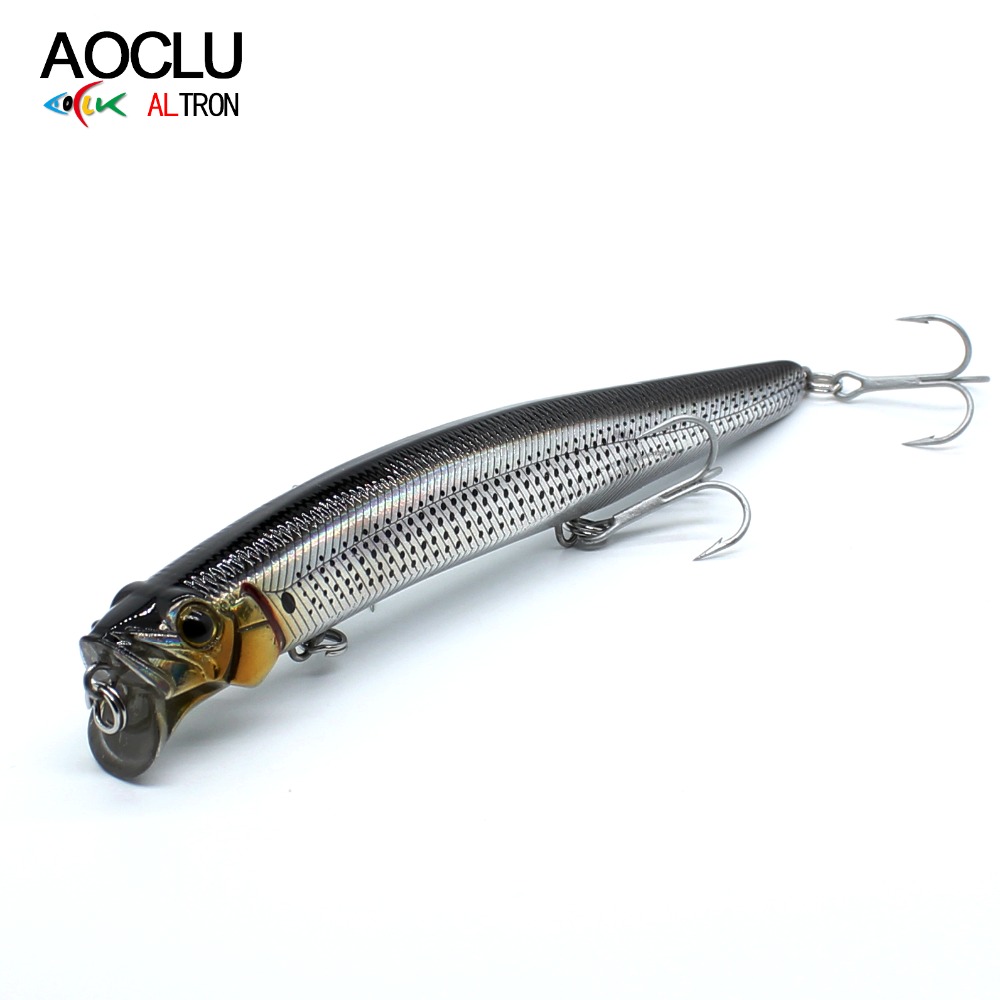 AOCLU Jerkbait Flutuante Wobbl - Fishing Lure Jerkbait avaliação e preço