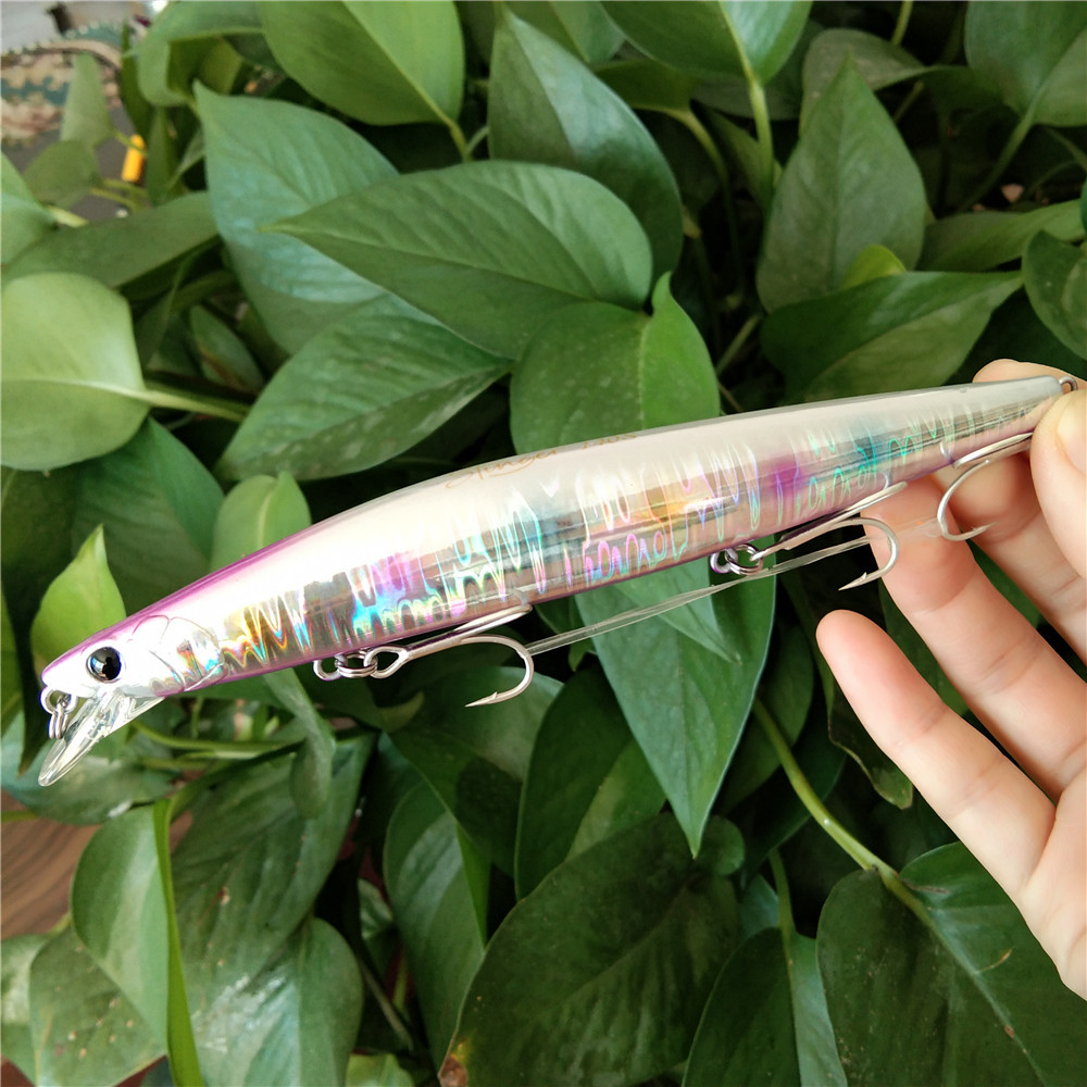 Tsurinoya-isca de pesca 140s p - Fishing Lure Jerkbait avaliação e preço