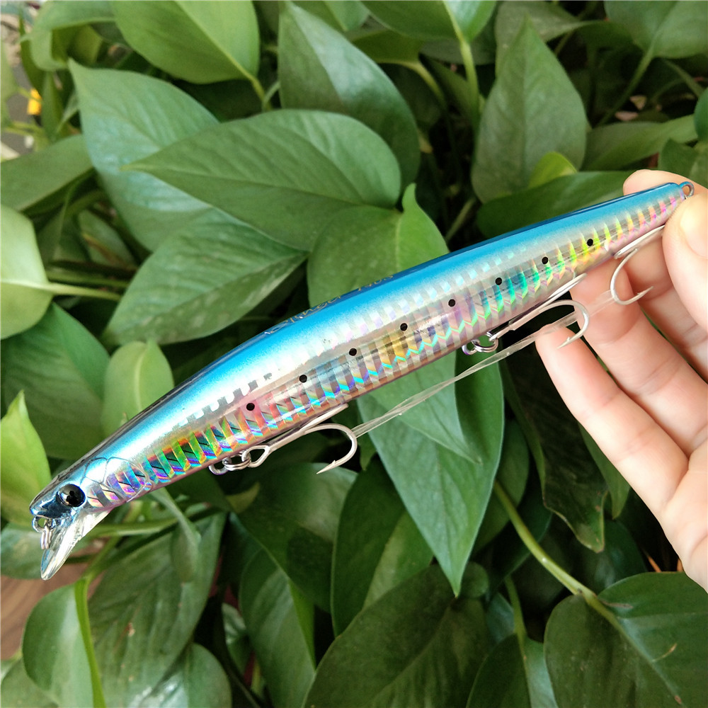 Tsurinoya-isca de pesca 140s p - Fishing Lure Jerkbait avaliação e preço