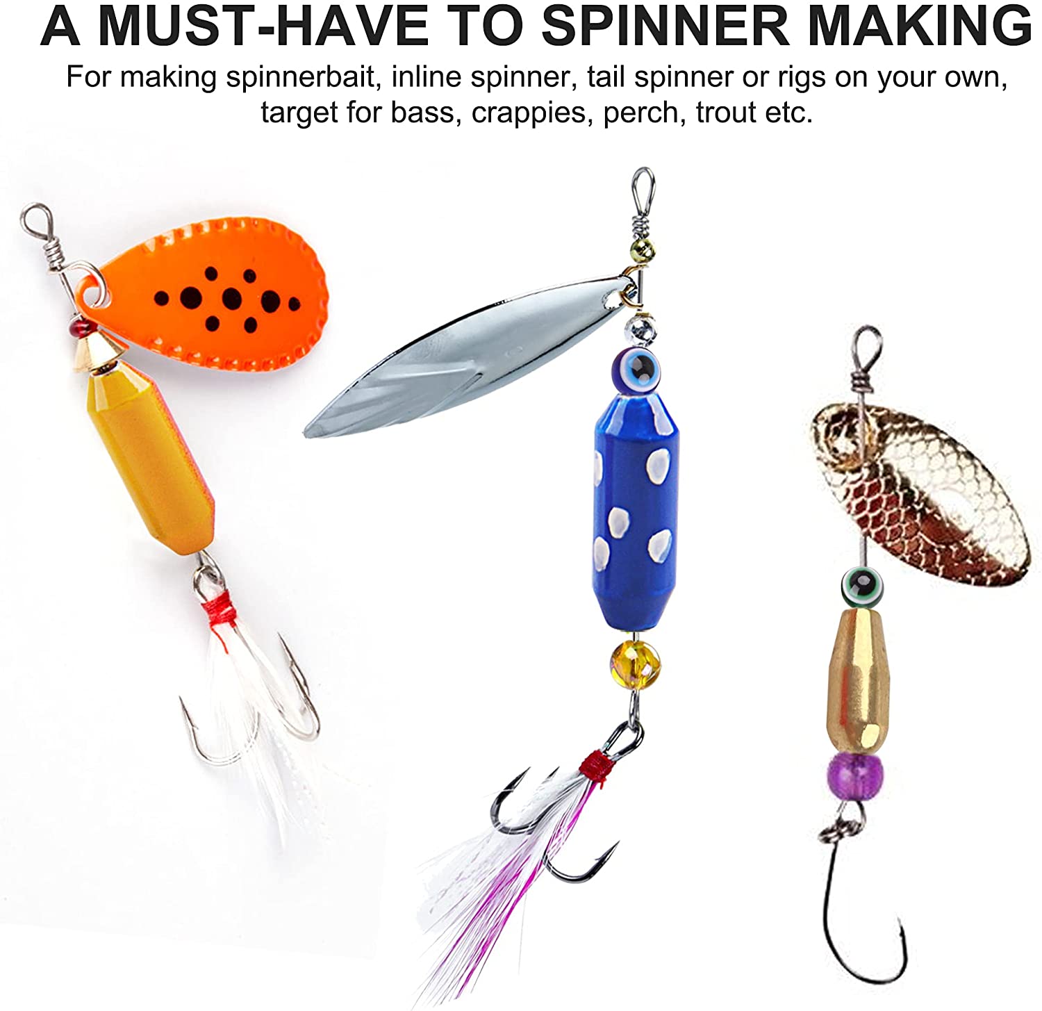 Latão Pesos Sinker Pesca, Spin - Fishing Lure Making Kit avaliação e preço