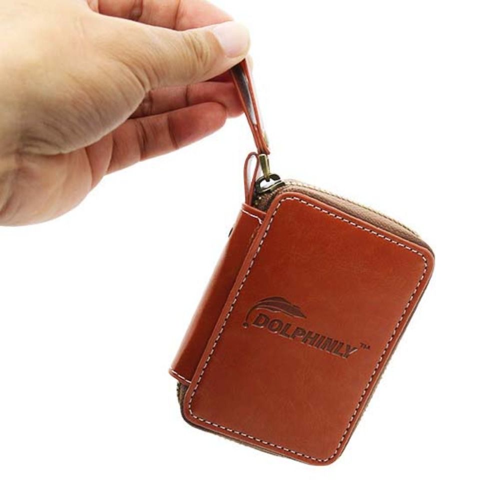 Bolsa de Pesca em Couro PU par - Fishing Lure Spinner avaliação e preço