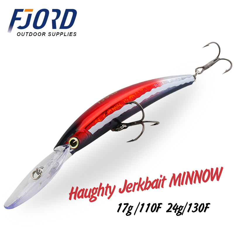 FJORD-Isca de Pesca Flutuante, - Fishing Lure Jerkbait avaliação e preço