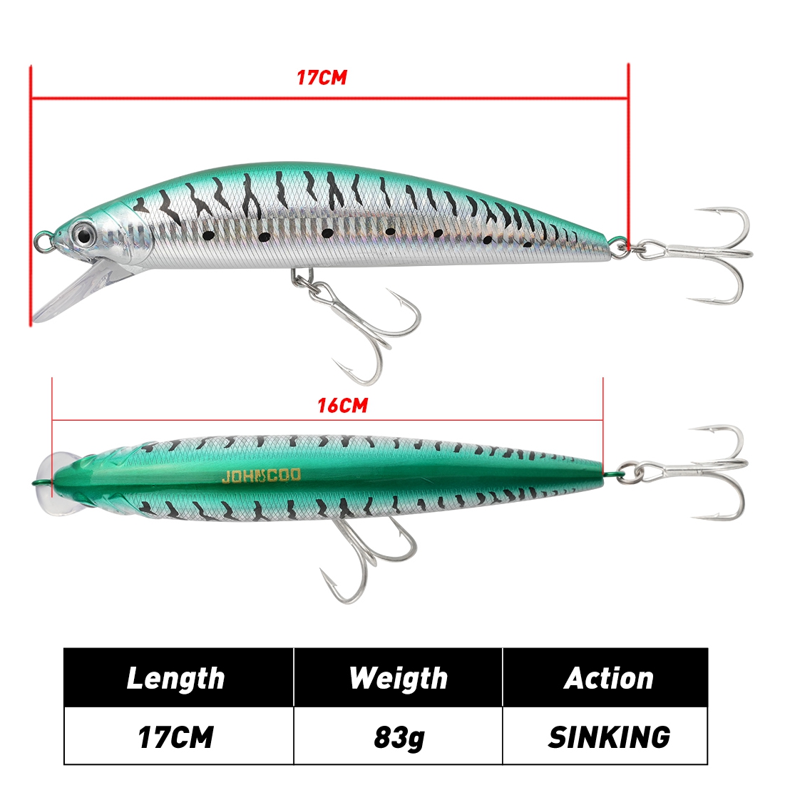 Isca Artificial Grande Minnow  - Fishing Lure Swimbait avaliação e preço