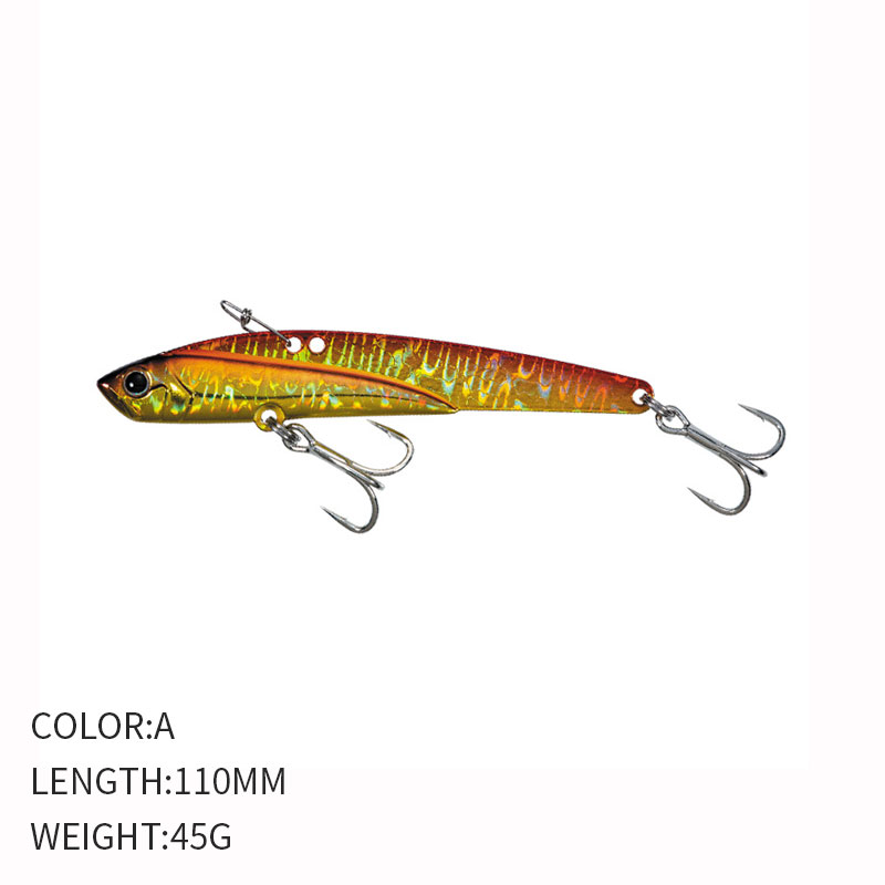 Nova isca de pesca vib 110mm 4 - Fishing Lure Blade Bait avaliação e preço