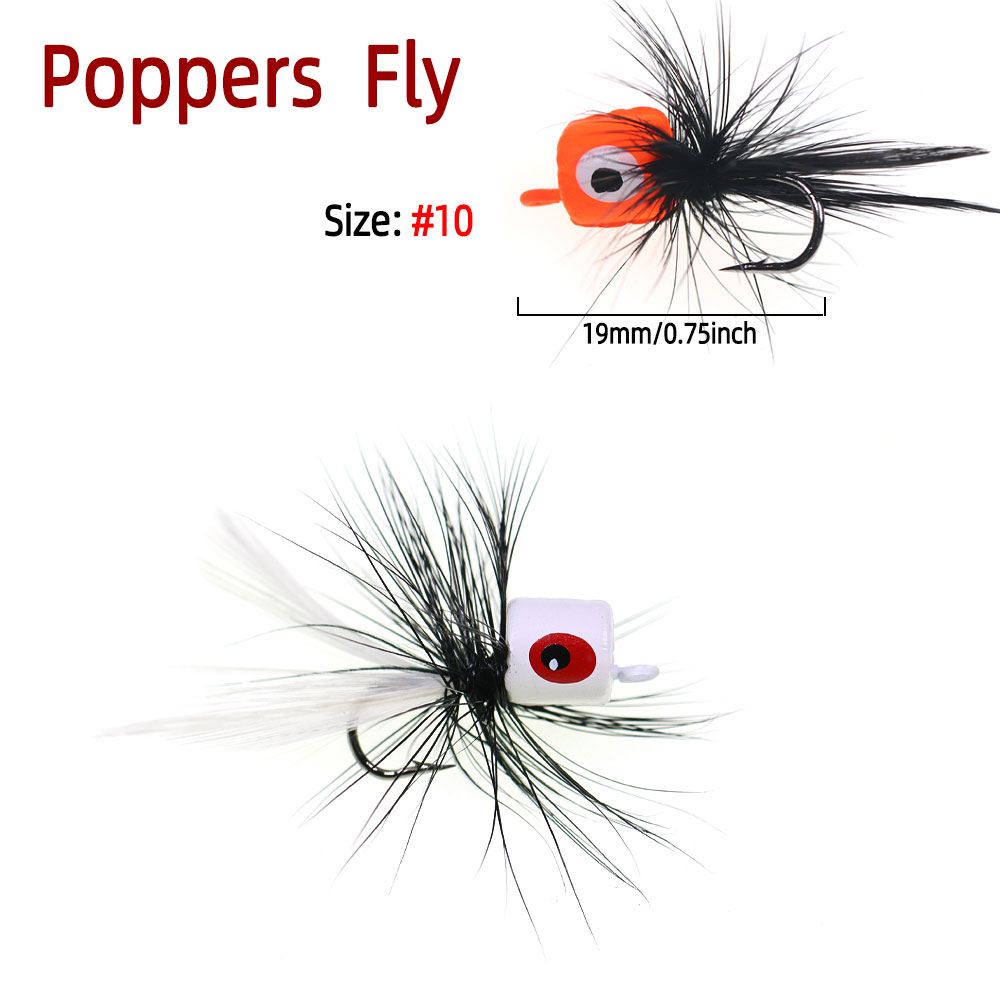 4 peças de tamanho [x] # 10 Is - Fishing Lure Popper avaliação e preço