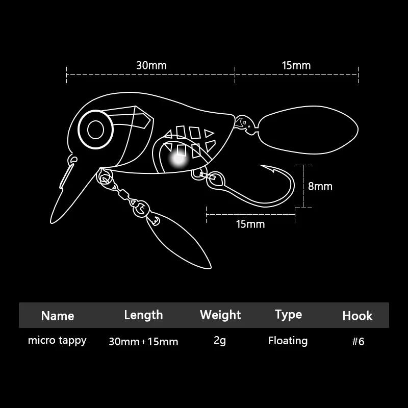 Micro Crankbaits Flutuantes, I - Fishing Lure Topwater avaliação e preço