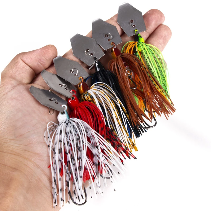 6 pçs/set chatterbait iscas de - Fishing Lure Swimbait avaliação e preço