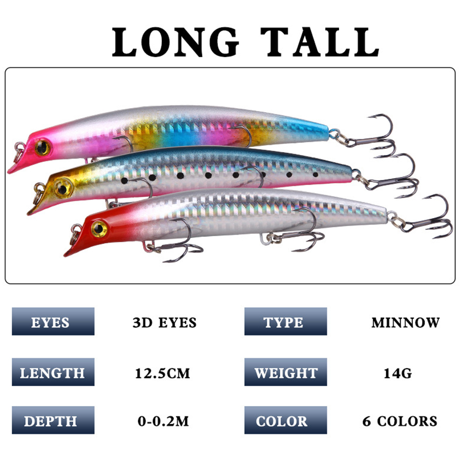 6 pçs crankbaits iscas de pesc - Fishing Lure Swimbait avaliação e preço