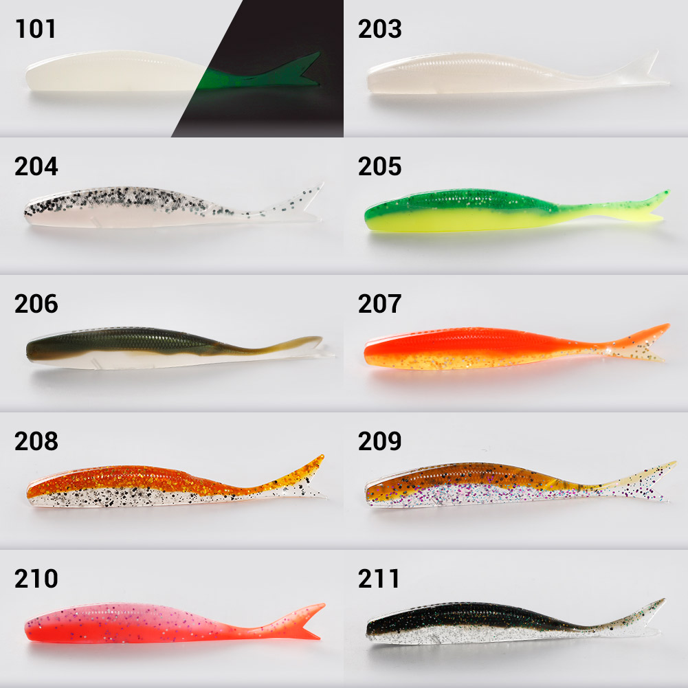 Noeby isca macia lâmina minnow - Fishing Lure Blade Bait avaliação e preço