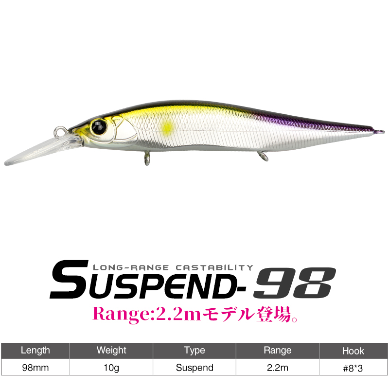 Isca de Pesca TSURINOYA Suspen - Fishing Lure Swimbait avaliação e preço