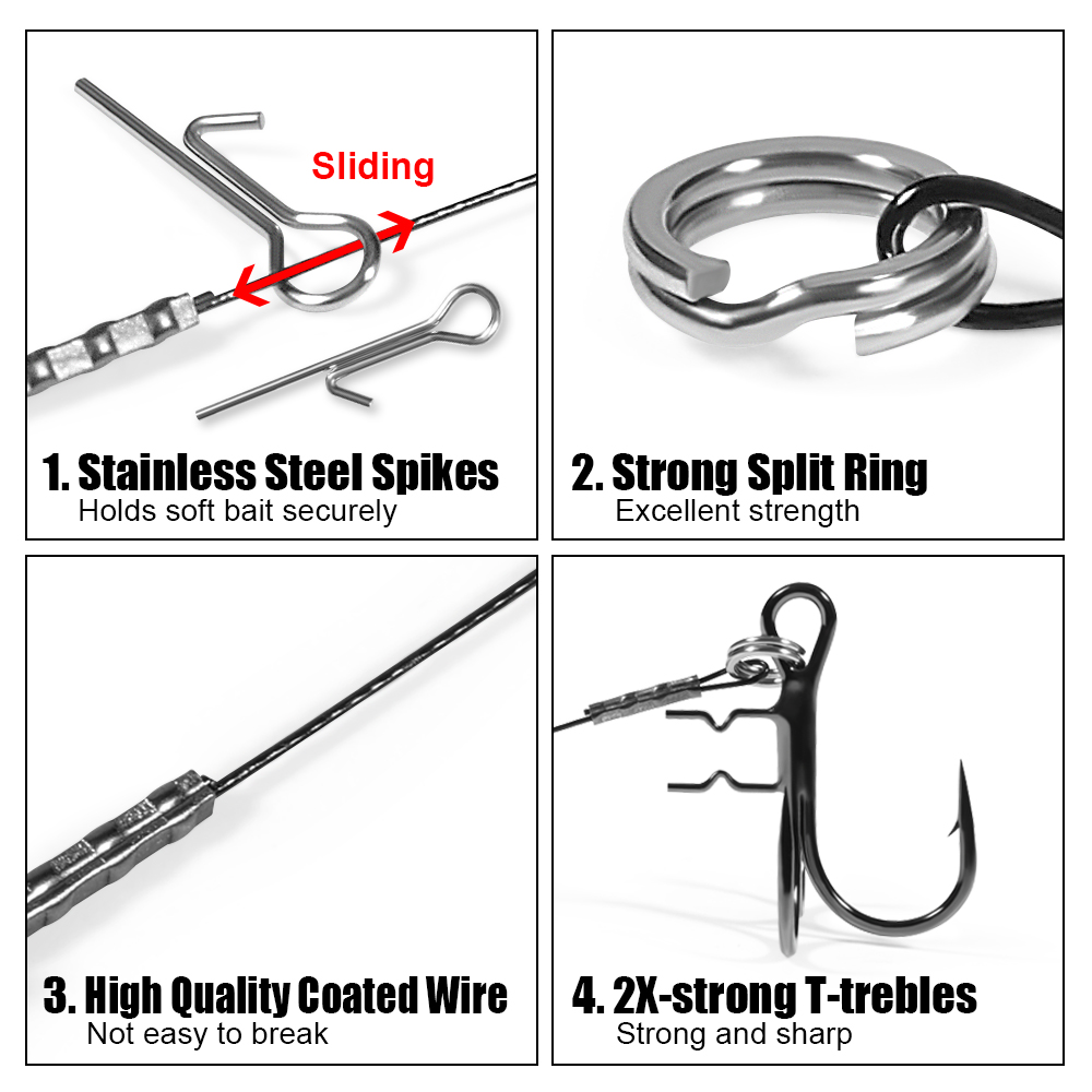 Rosewood 3pcs Strike Point Sti - Fishing Lure Swimbait avaliação e preço