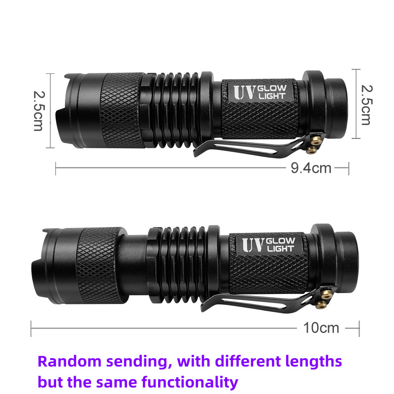 Mini lanterna uv 395nm, isca d - Fishing Lure Jig avaliação e preço