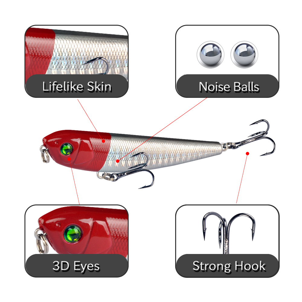 Lingyue 1 pçs difícil lápis is - Fishing Lure Crankbait avaliação e preço