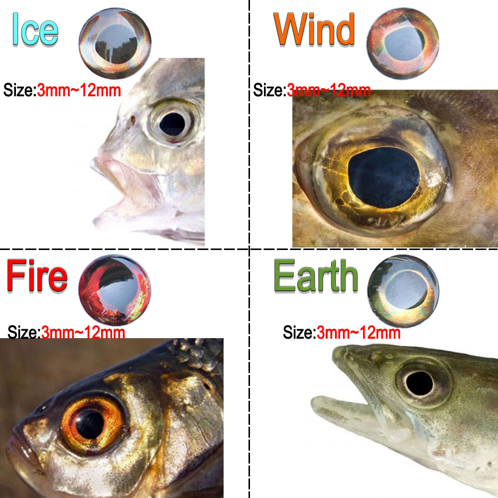 Icerio 100 pçs holográfico 3d  - Fishing Lure Kit avaliação e preço