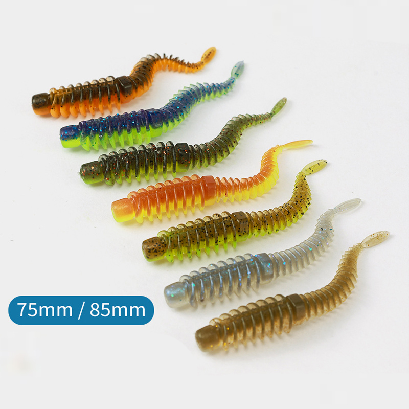 Borracha macia isca de pesca,  - Fishing Lure Soft Plastic avaliação e preço