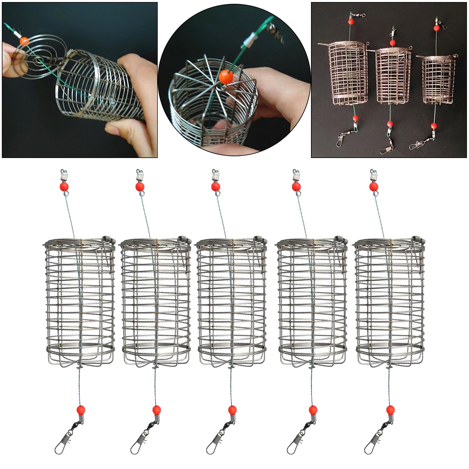 5x sólido alimentador de pesca - Fishing Lure Box avaliação e preço