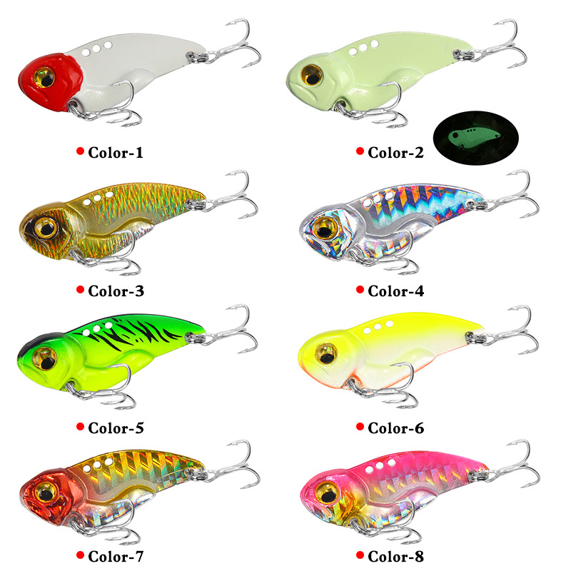 Isca Artificial Metálica Vib B - Fishing Lure Blade Bait avaliação e preço