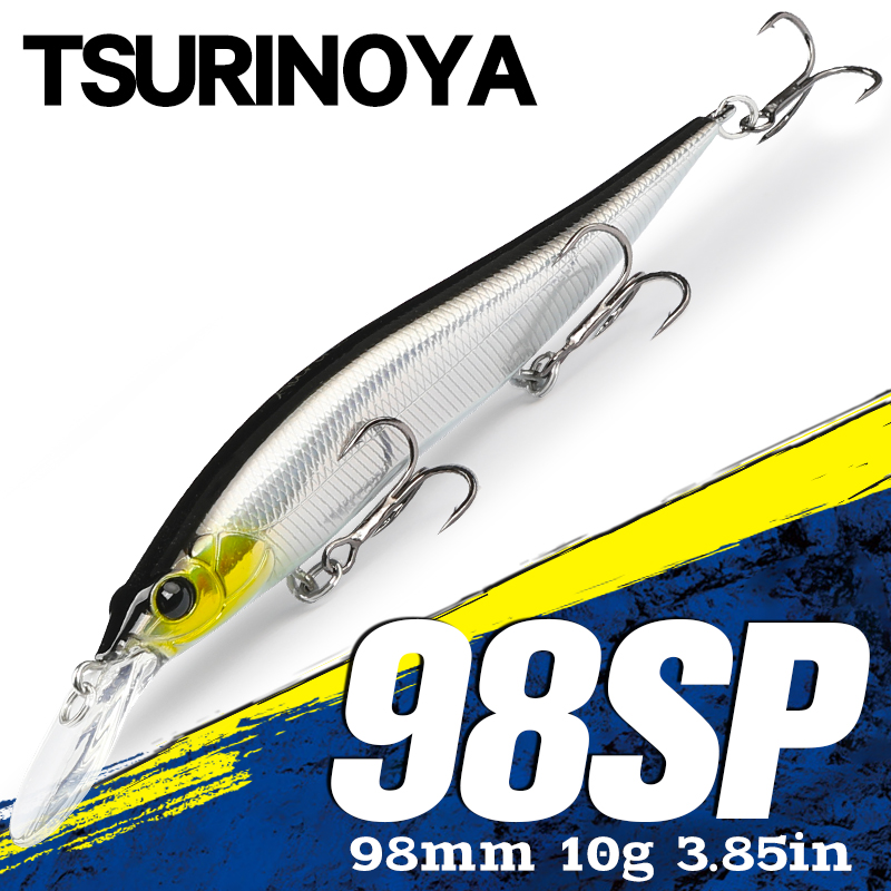 Tsurinoya suspensão minnow jer - Fishing Lure Jerkbait avaliação e preço