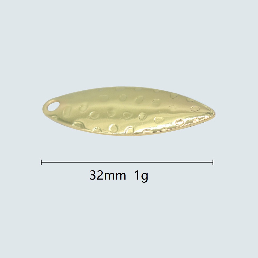 Willow Leaf Lantejoula Pit, Su - Fishing Lure Spinner avaliação e preço
