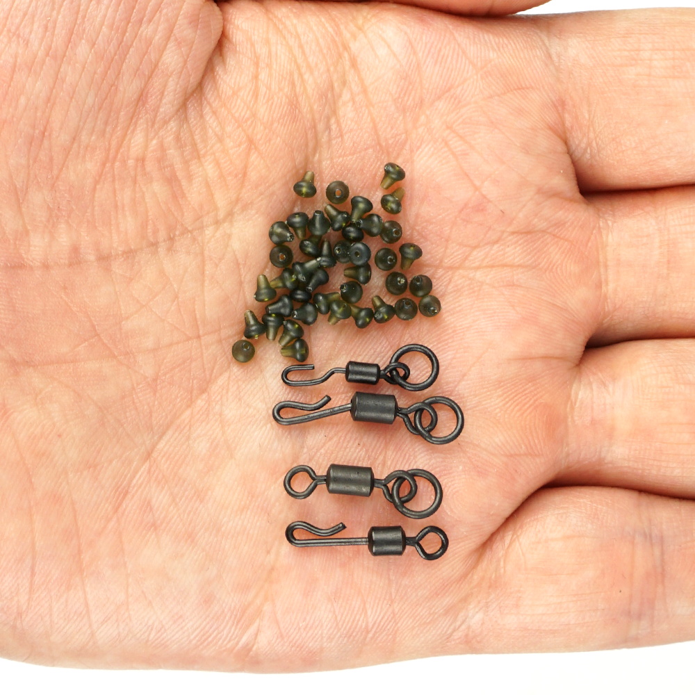 Hirisi 70 peças de Contas de B - Fishing Lure Spinner avaliação e preço