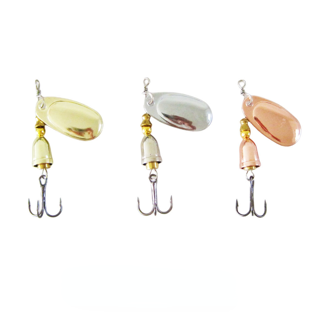 Latão Duro Artificial Spoon Is - Fishing Lure Blade Bait avaliação e preço