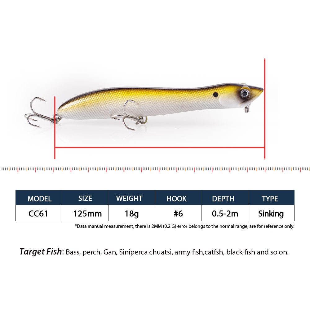 Isca de Pesca Flutuante Topwat - Fishing Lure Topwater avaliação e preço