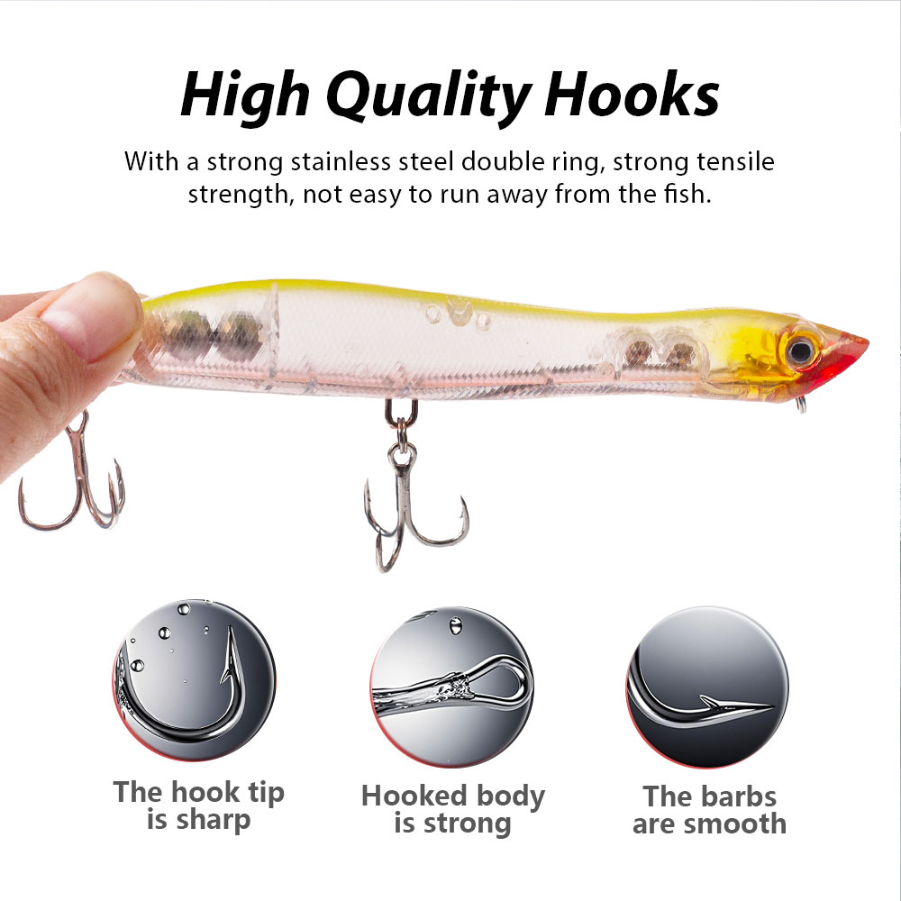 Isca de Pesca Flutuante Topwat - Fishing Lure Topwater avaliação e preço