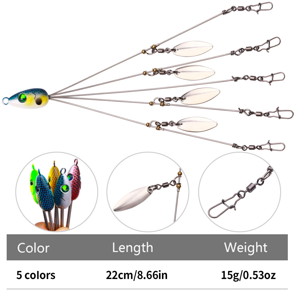 Isca Artificial Alabama Rig Sp - Fishing Lure Blade Bait avaliação e preço