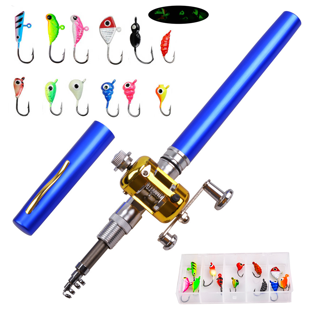 Mini telescópico Ice Fishing R - Fishing Lure Jig avaliação e preço